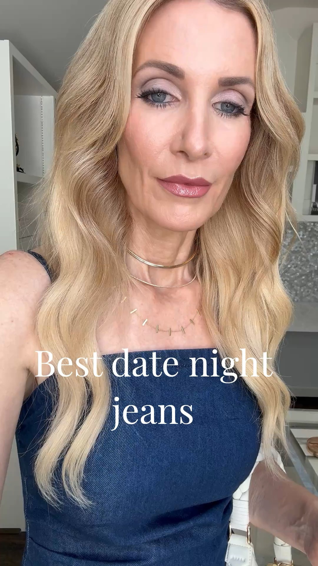 The best date night jeans…Hands down the Mother Kick It high-waisted straight leg jeans. So incredibly flattering, slimming, AND comfortable…basically the dream combo 🙌 They hug in all the right places and make your butt look so good too 😉

I paired them with this super cool Madewell strapless denim top for the ultimate denim-on-denim look. It also comes with removable straps, so you can wear it strapless or with the straps depending on your vibe. Such a chic look for date night or a girls’ night out!

Both pieces run true to size. Wearing an XS in the top and a 24 in the jeans.

And don’t forget—today is the LAST day to get this fabulous strapless denim top 20% off! ✨

#LTKxMadewell #LTKdayinmylife #LTKootd