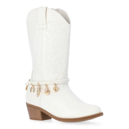 Madden NYC Little and Big Girls Cowgirl Boots with Charms | Walmart (US)