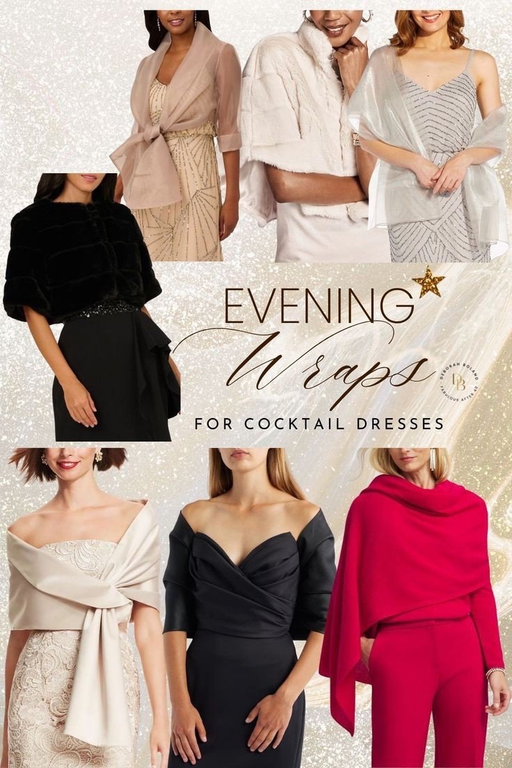 Because no cocktail look is complete without a little extra something ✨
Evening wraps are my secret weapon for dressing up a cocktail dress — elegant, practical, and perfect for those cooler nights. They add just the right touch of polish while keeping things cozy (and dance-floor ready). Proof that style and comfort can absolutely go hand in hand 🖤

#LTKHoliday #LTKSeasonal #LTKOver40