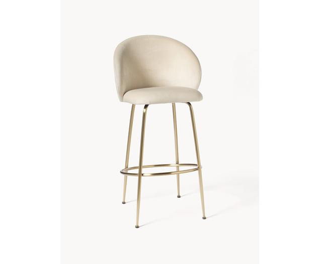 Tabouret de bar en velours Luisa | Westwing | Westwing EU