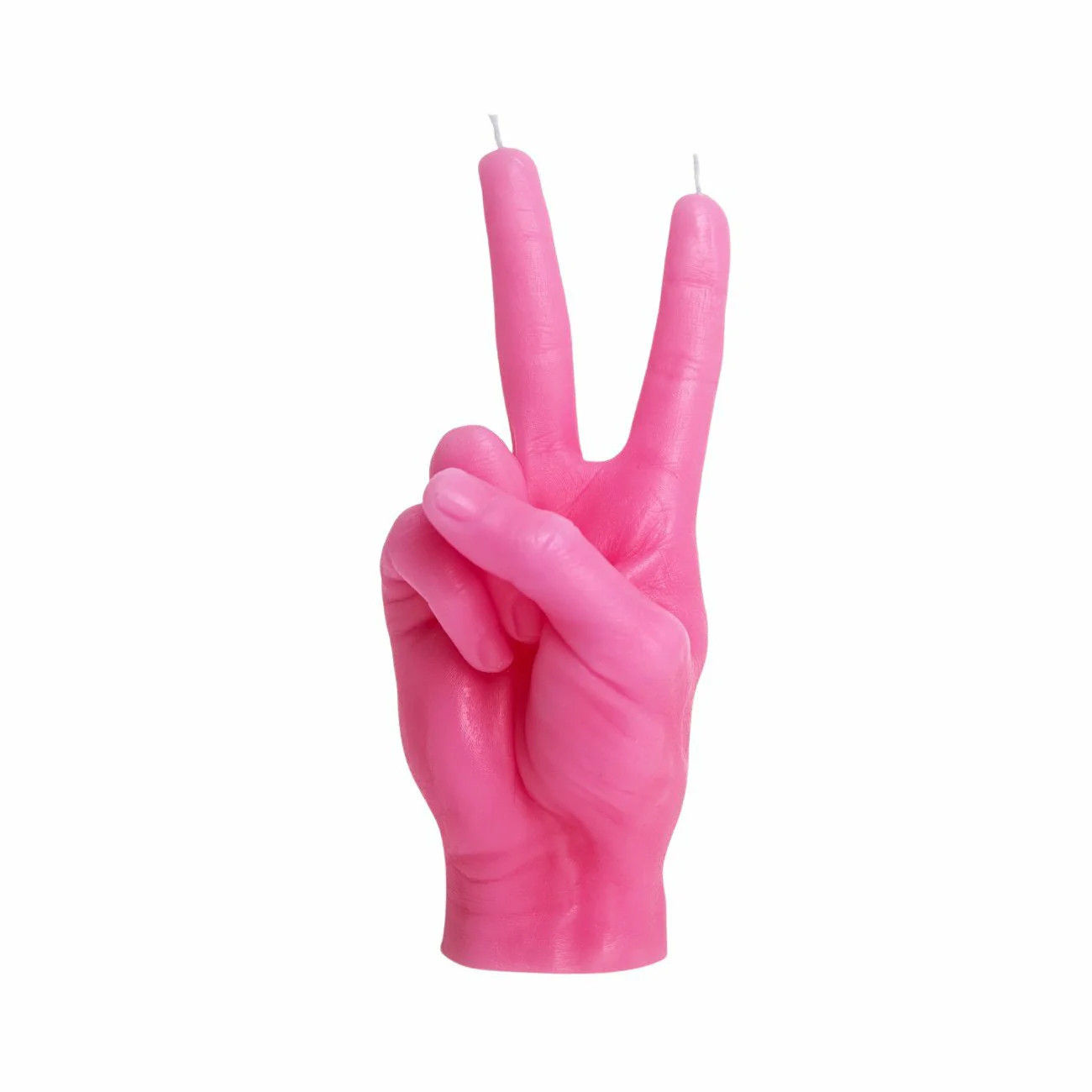"Peace" CandleHand in Pink | LOVESHACKFANCY