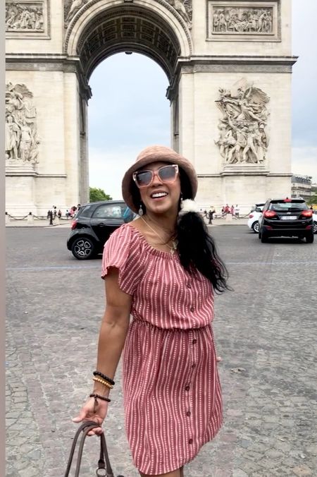 Are you planning a trip to Paris? ✈️🎥

.
I talk with meStripped dresses and fedora hats 👒 they are always on fashion. I take once in a while lavishing trips to Europe… how about you? Love little dresses and nothing extravagant I’m JUST ME… I’m sassy and I love dancing 💃🏽 

#LTKVideo #LTKTravel #LTKxMadewell