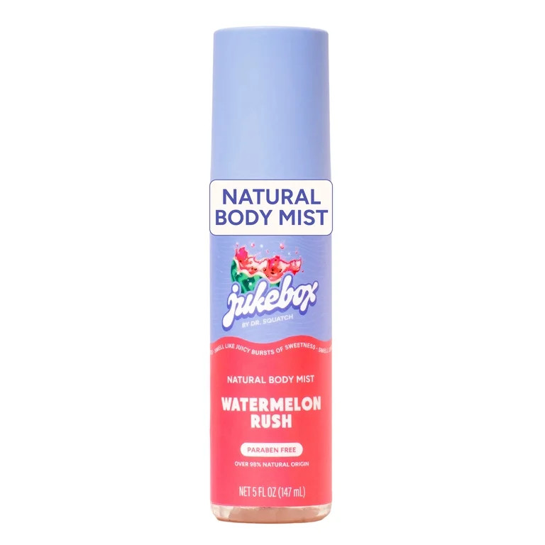 Jukebox Natural Women's Body Mist – Lightweight Mist with Glycerin – Watermelon Rush, 5 fl oz | Walmart (US)
