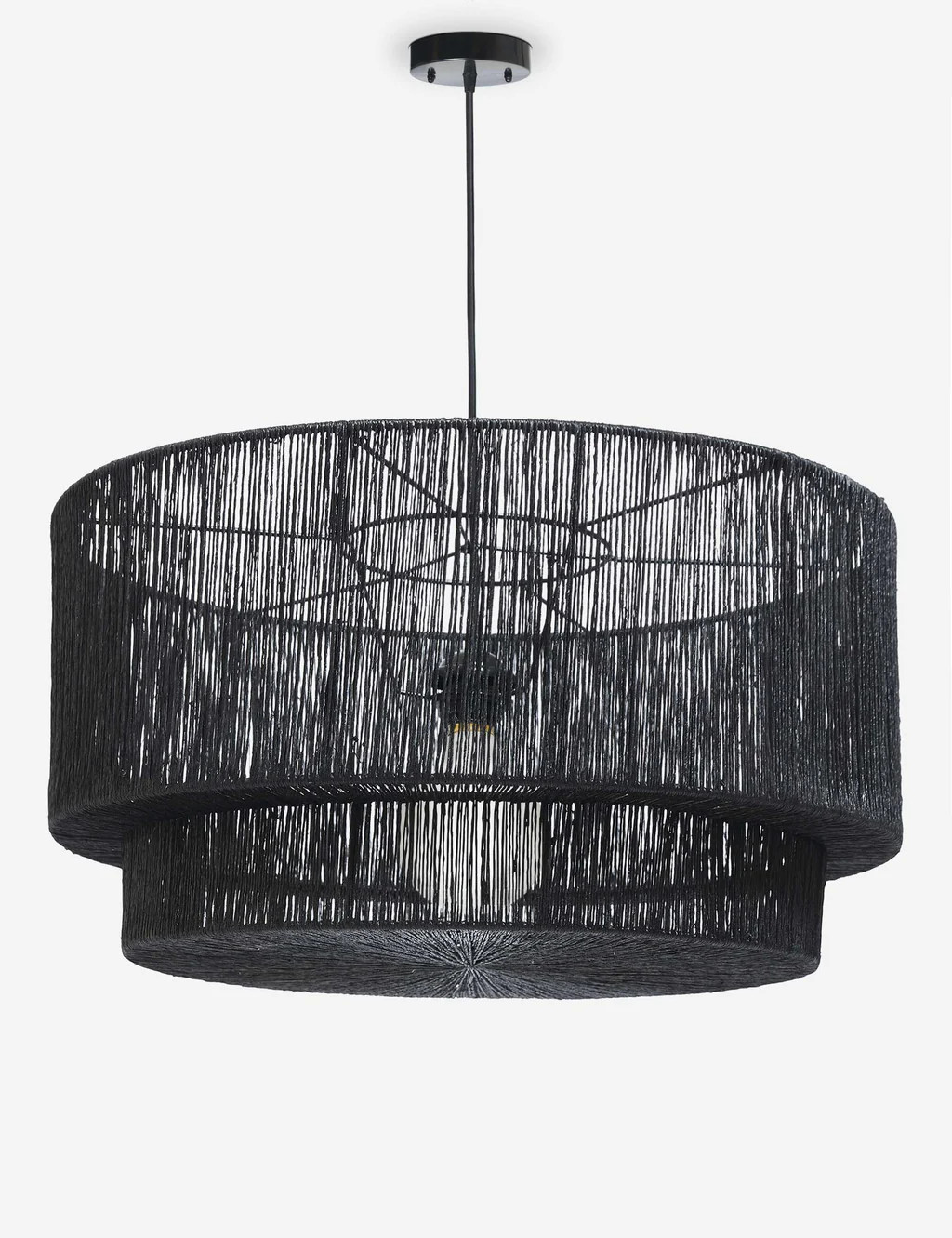 Sayan Pendant Light, Black | Lulu and Georgia 