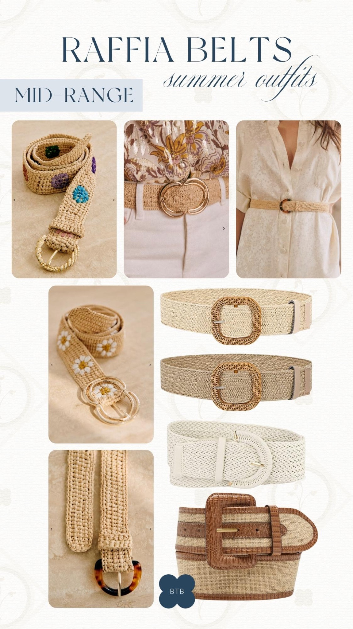RAFFIA BELTS ✨ One of my favourite summer accessories to pair with dresses all season 

#LTKSeasonal #LTKstyletip #LTKFind