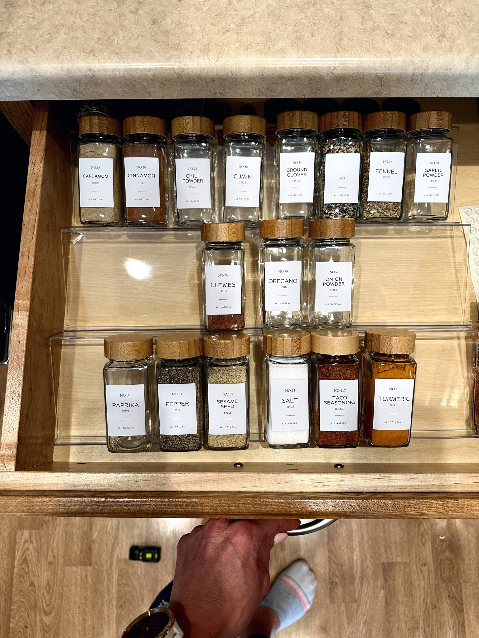 spice organization from Amazon—kit includes jars, covers, labels, and funnel for filling 

#LTKFind #LTKhome