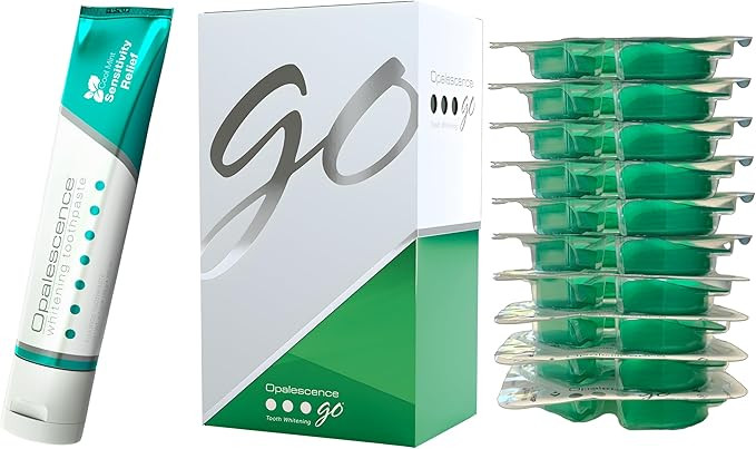 Opalescence Teeth Whitening Bundle - Opalescence Go 15% Hydrogen Peroxide Prefilled Trays (10 Tre... | Amazon (US)