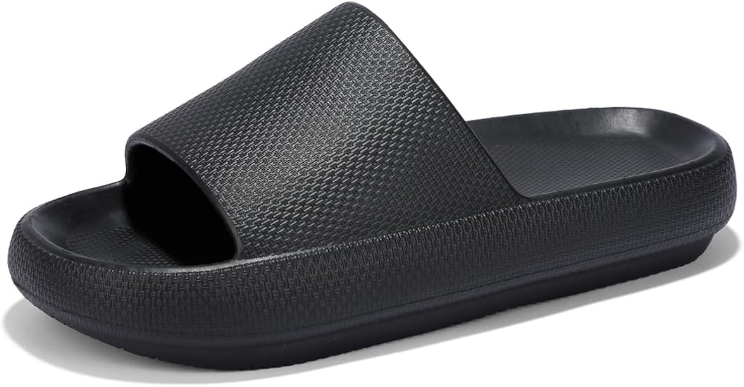 Deevike Cloud Slippers for Women Men Pillow Slippers Cloud Sandals Comfy Slides Cushion Non Slip | Amazon (US)