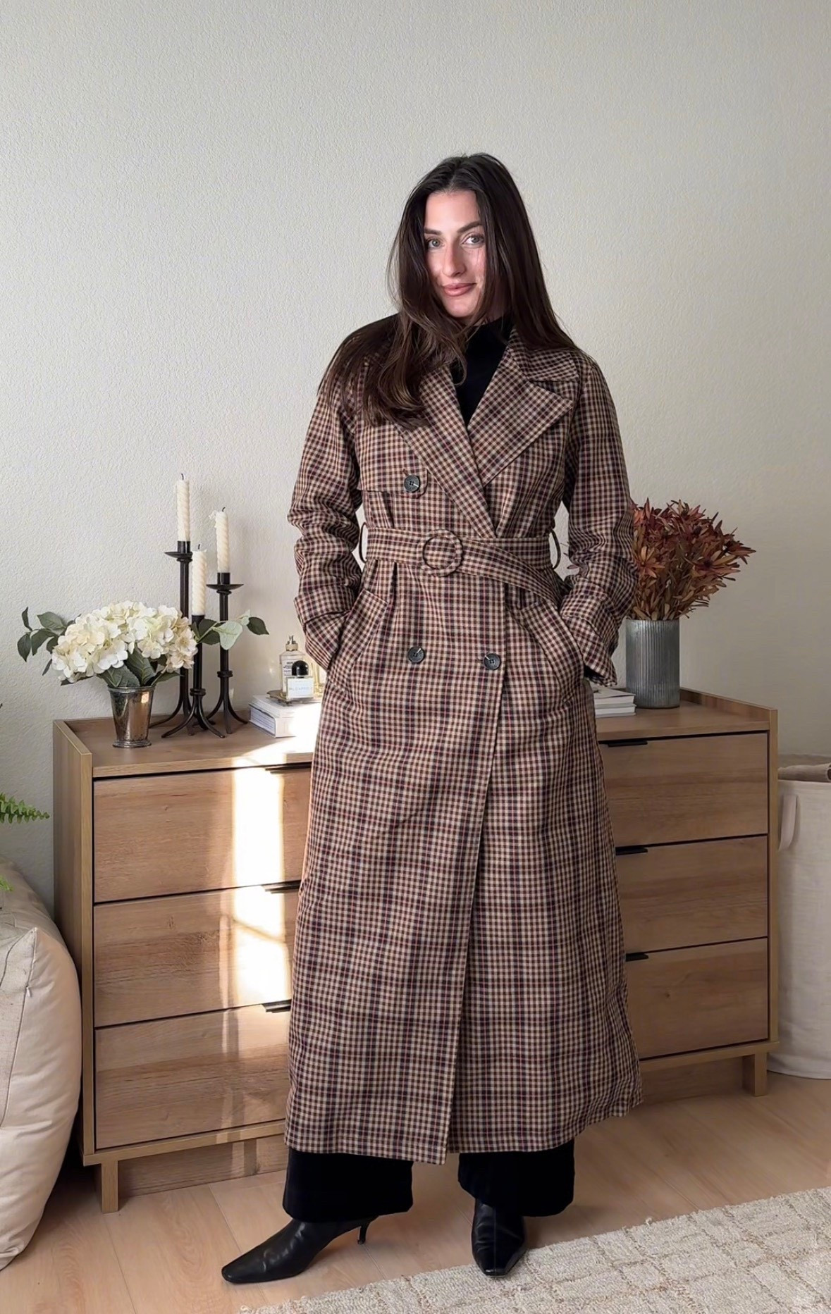 belted plaid trench coat 🍂🍄🪵 wearing a size small!

#trenchcoat #fallcoat #falloutfits #plaidtrenchcoat #anthropologie #aveclesfilles 

#LTKStyleTip #LTKSeasonal