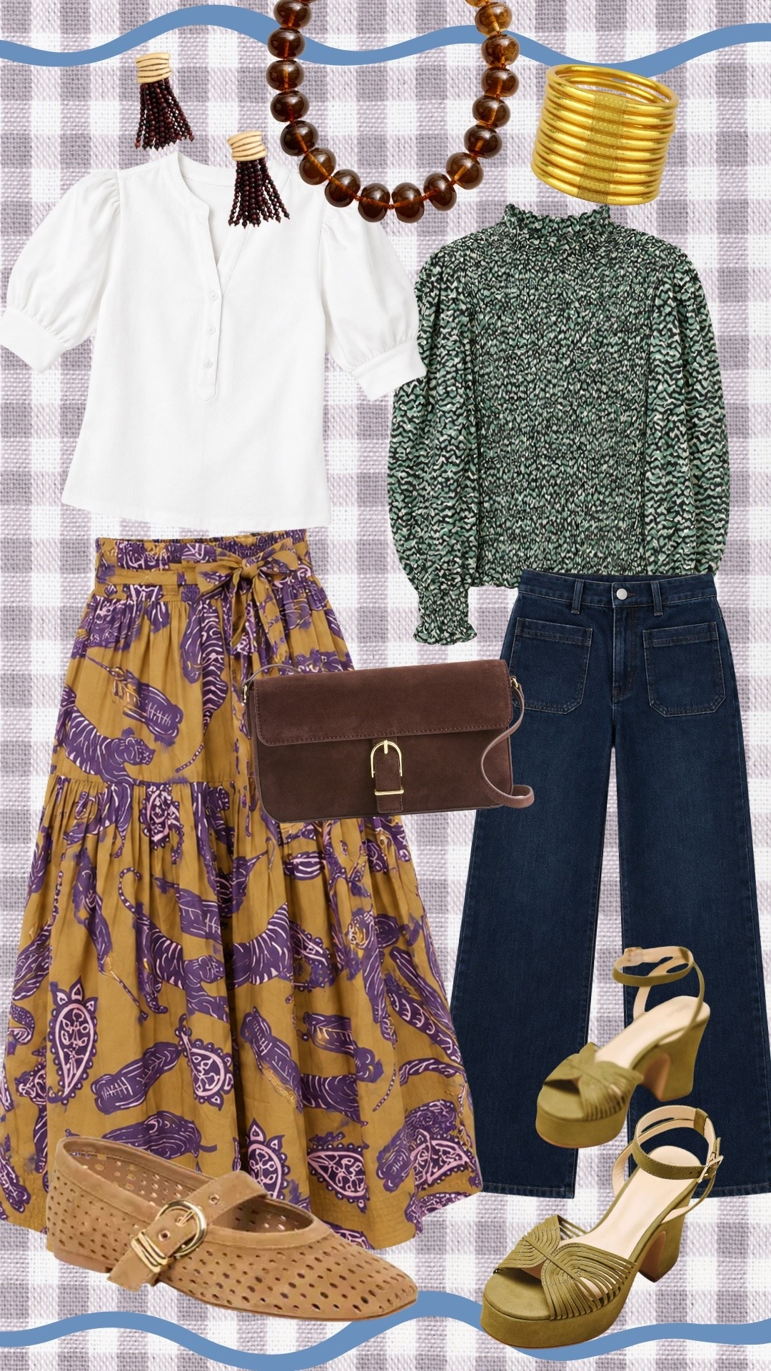 We love mixing splurge & save pieces to make the perfect look! ￼ Oliphant 20% off Sale with code AUTUMN20 until 10/20…..yes please!!