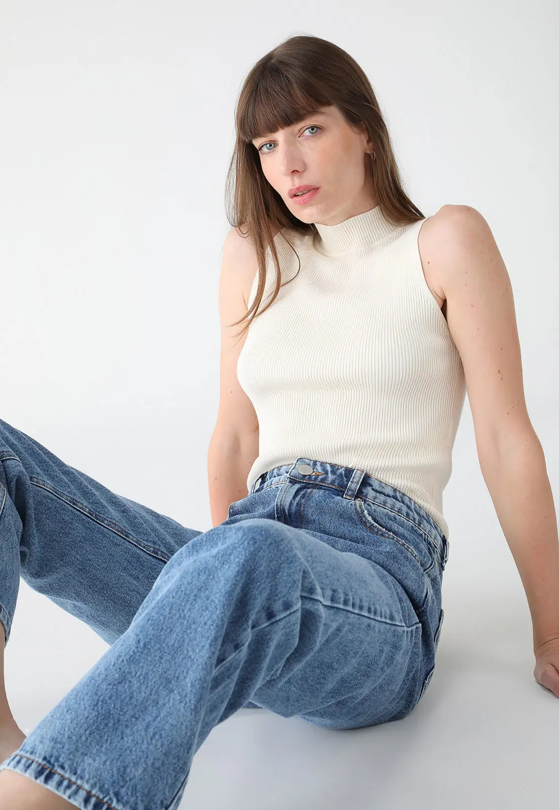 Calça Jeans Hering Reta Estonada Azul | Dafiti (BR)