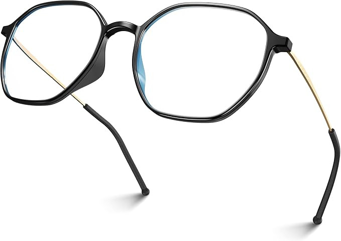 VISOONE Light Weight TR90 Blue Light Blocking Glasses Frame with Anti Glare Eye Protection for Wo... | Amazon (US)