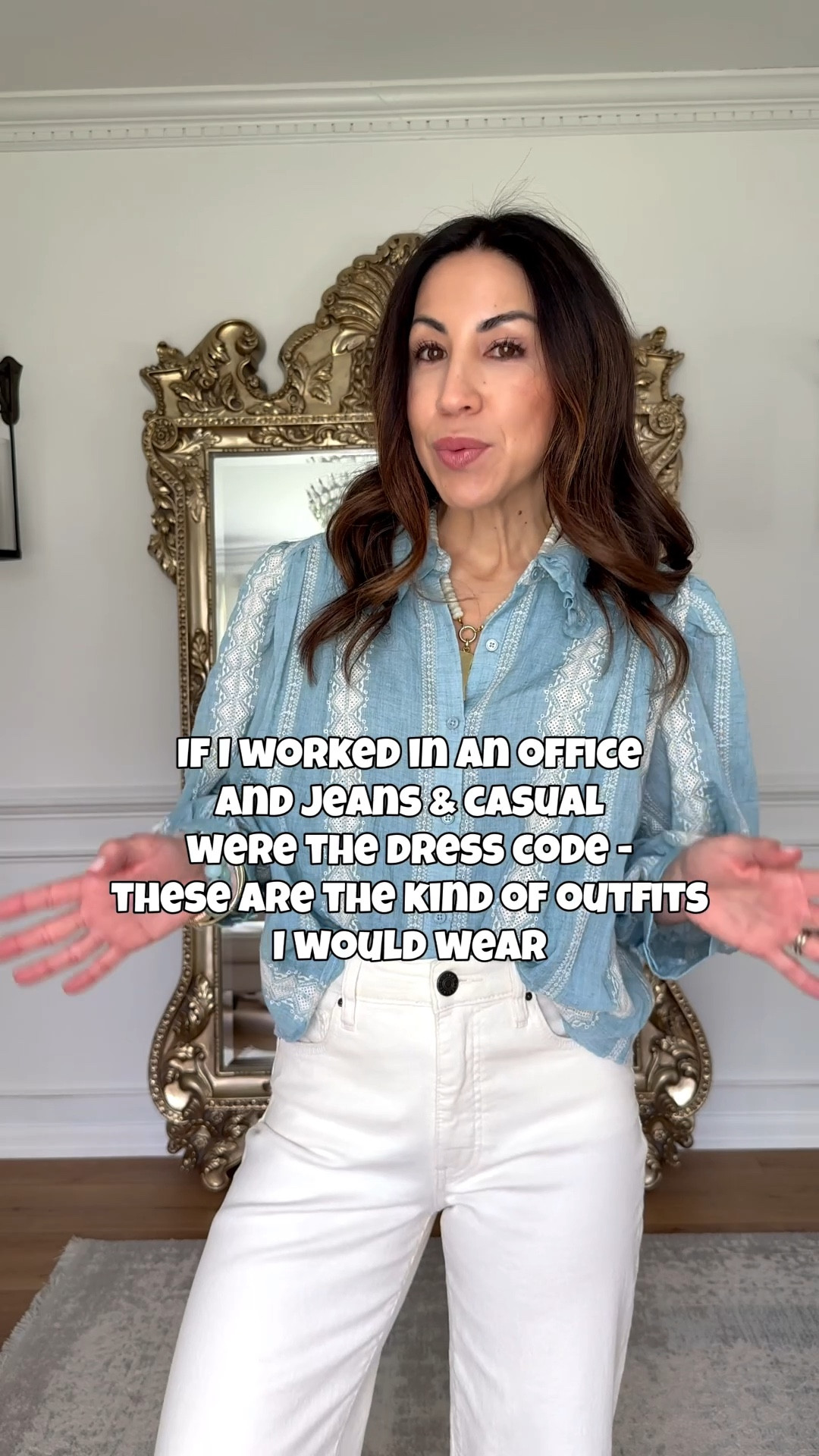 25% off sitewide @Avara! I haven’t worked in an office in a long time but if I was putting together casual workwear where jeans were allowed, these are some ideas of casual work outfits I’d wear. These spring outfits are perfect for teacher outfits and jeans Fridays.

Jewelry code: HOUSEOFLEO20. Blue jeans 25. Shirley jeans 25. Kut white jeans 00. Dresses Xs. Skort small. Tops small. Sandals tts. 

#LTKOver40 #LTKWorkwear #LTKSaleAlert