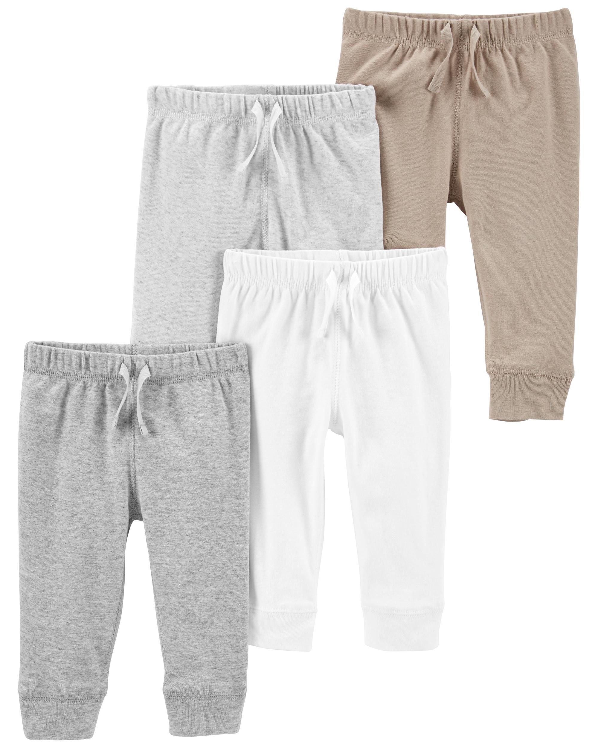 Baby 4-Pack Cotton Pants | Carter's
