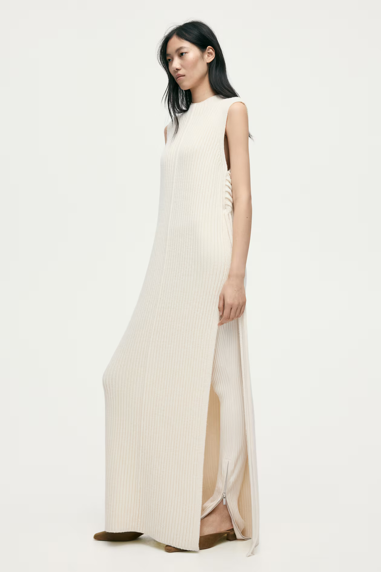 Rib-Knit Wool Sweater Vest | H&M (US + CA)