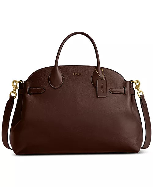 COACH Empire Large Soft Leather Carryall Bag 40  - Macy's | Macy's