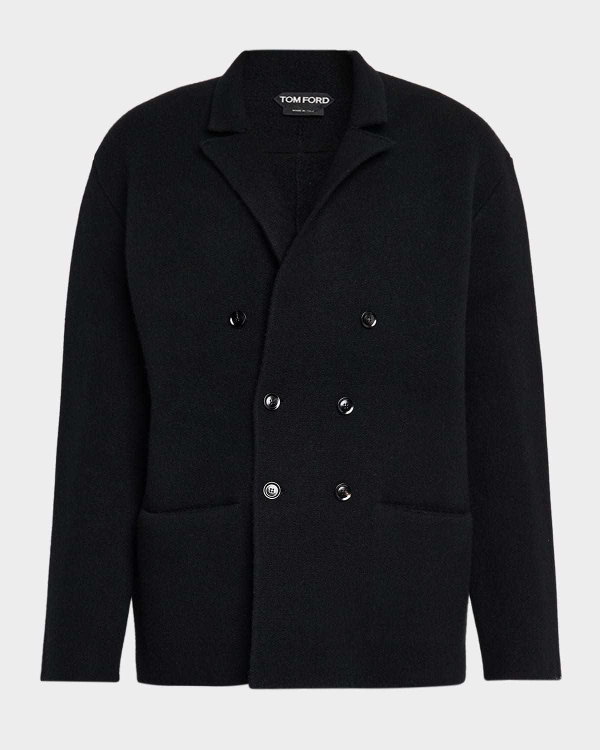 Men & apos;s Notch-Lapel Cashmere Double-Breasted Blazer | Neiman Marcus