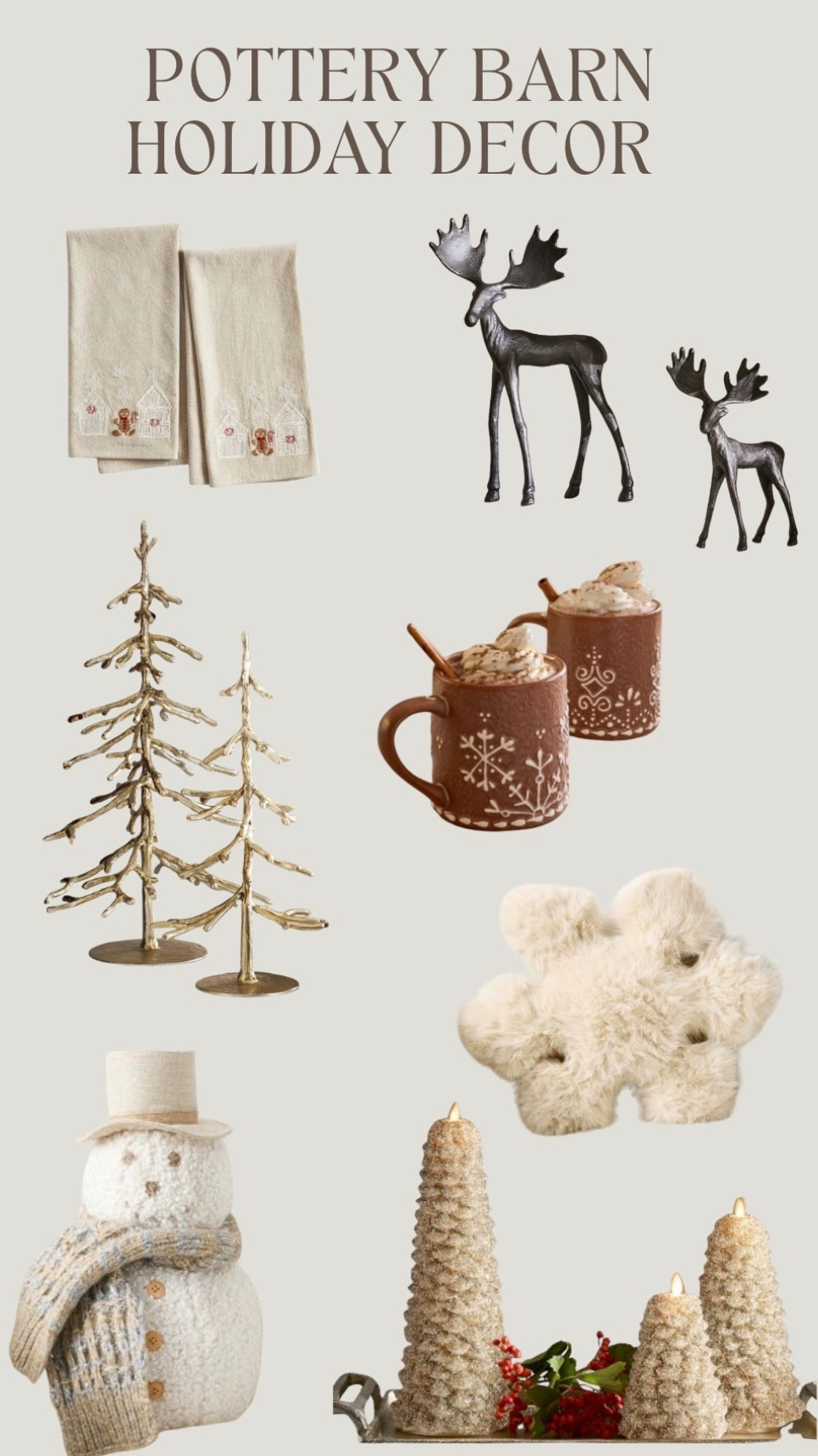 Holiday Decor Pottery Barn 

#LTKHoliday #LTKHome #LTKSeasonal
