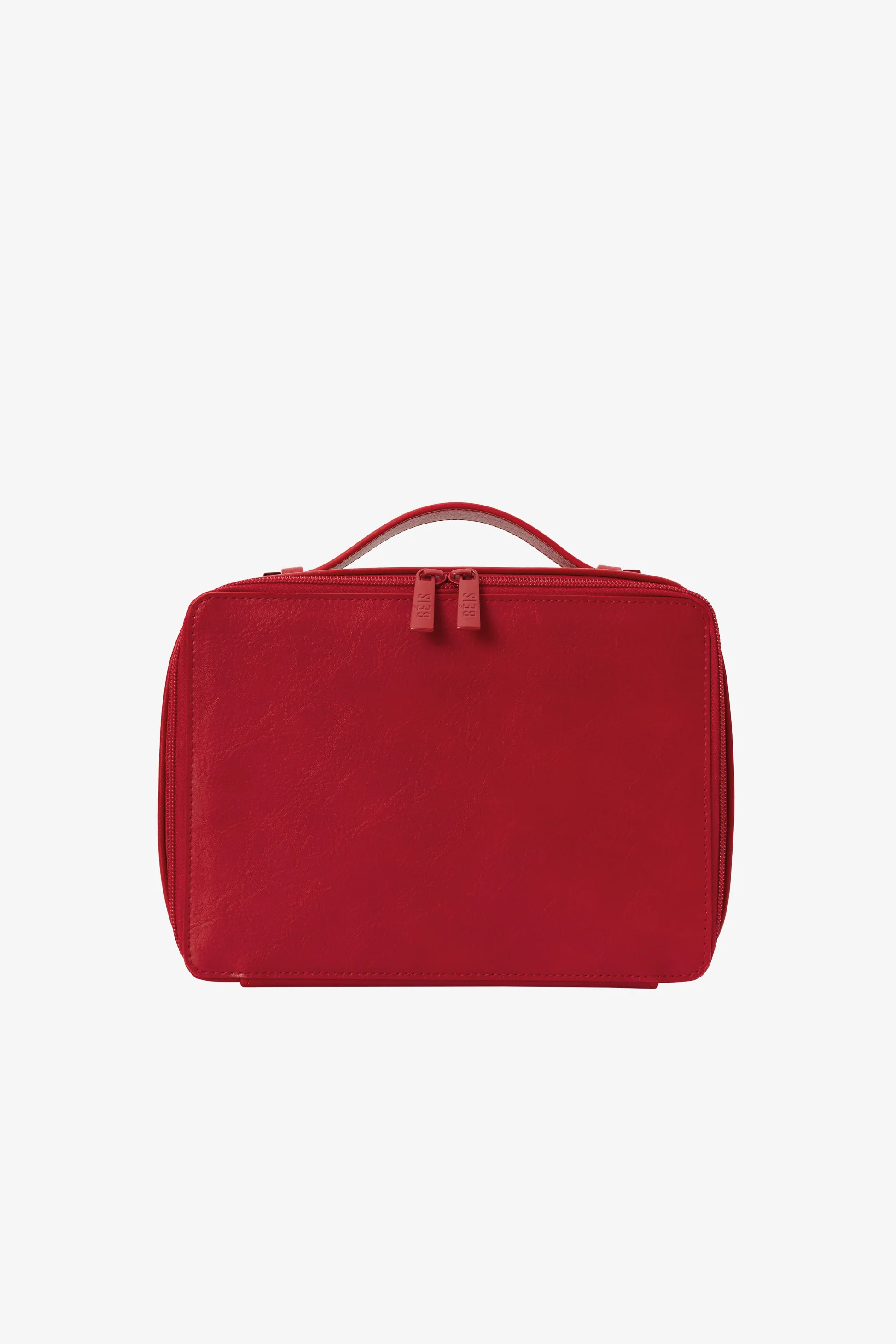 THE COSMETIC CASE IN TEXT ME RED | BÉIS Travel