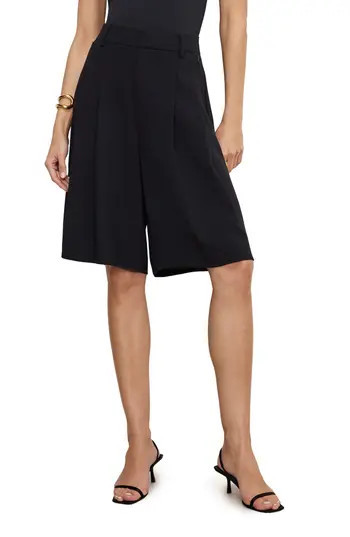Good American Suiting Longer Length Shorts in Black at Nordstrom Rack, Size 0 | Nordstrom Rack