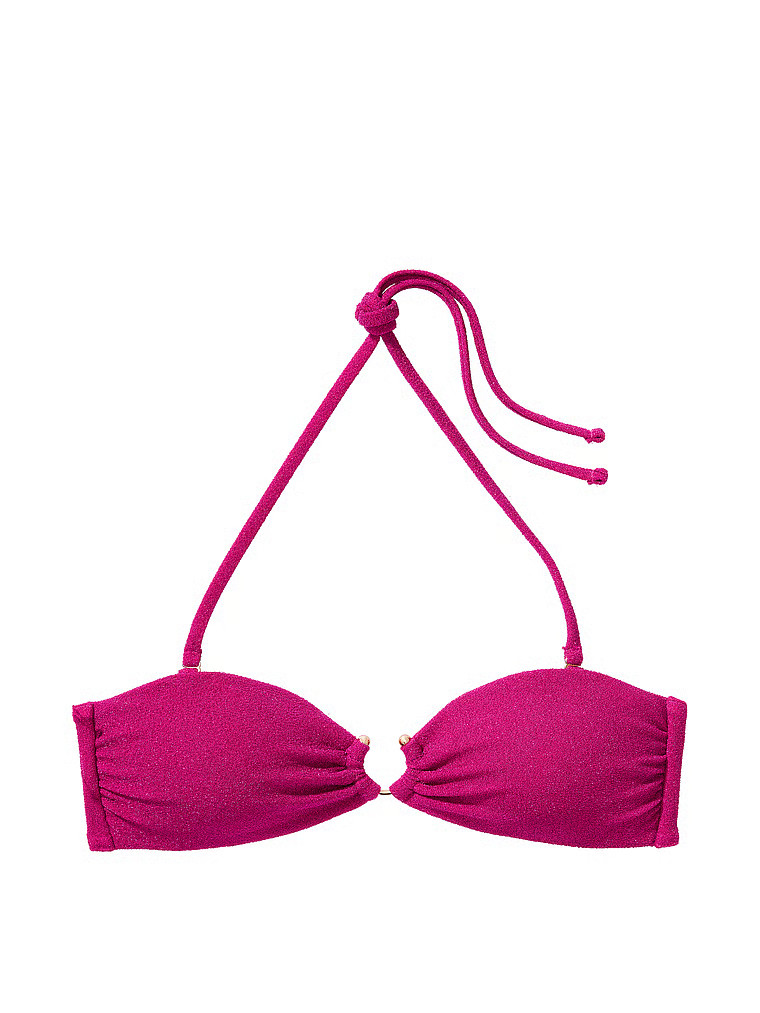 Shimmer Bandeau Bikini Top | Victoria's Secret (US / CA )