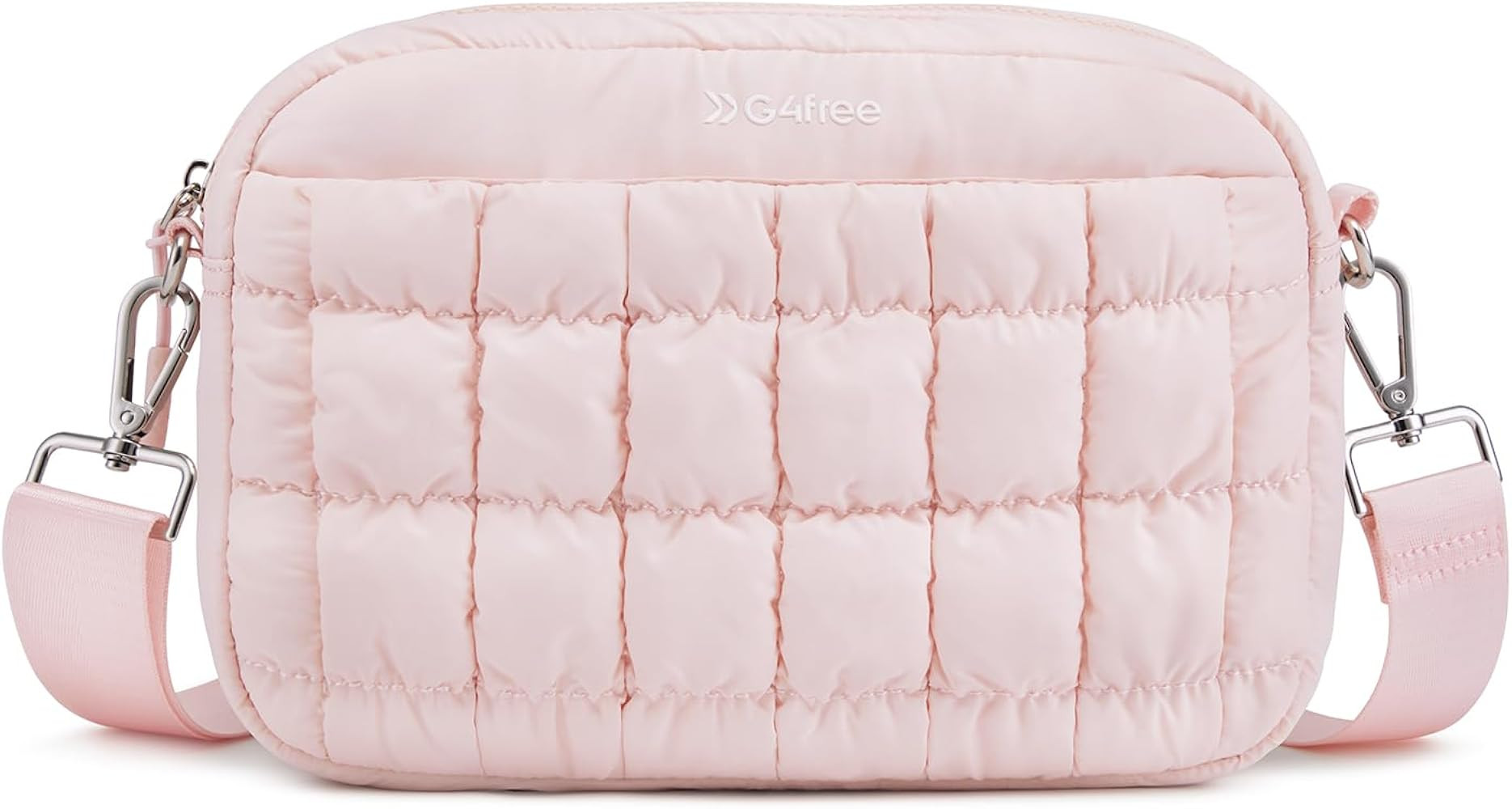 G4Free Puffer Crossbody Bag for Women, Lightweight Small Purse Casual Quilted Clutch Fashionable ... | Amazon (US)