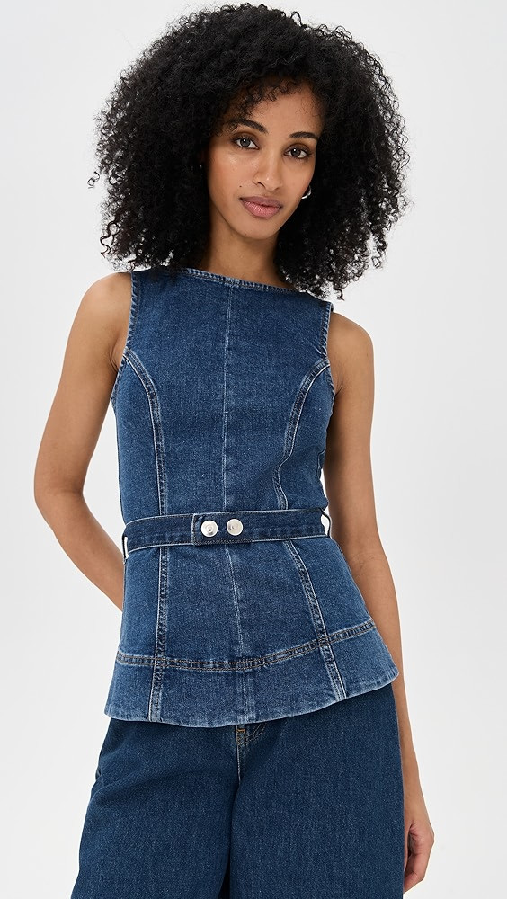 ALIGNE Trish Denim Top | Shopbop | Shopbop