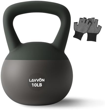 Soft Kettlebell - Cushioned Impact-Resistant Base and Anti-Slip, Kettle bell Anti-Slip Grip Weigh... | Amazon (US)