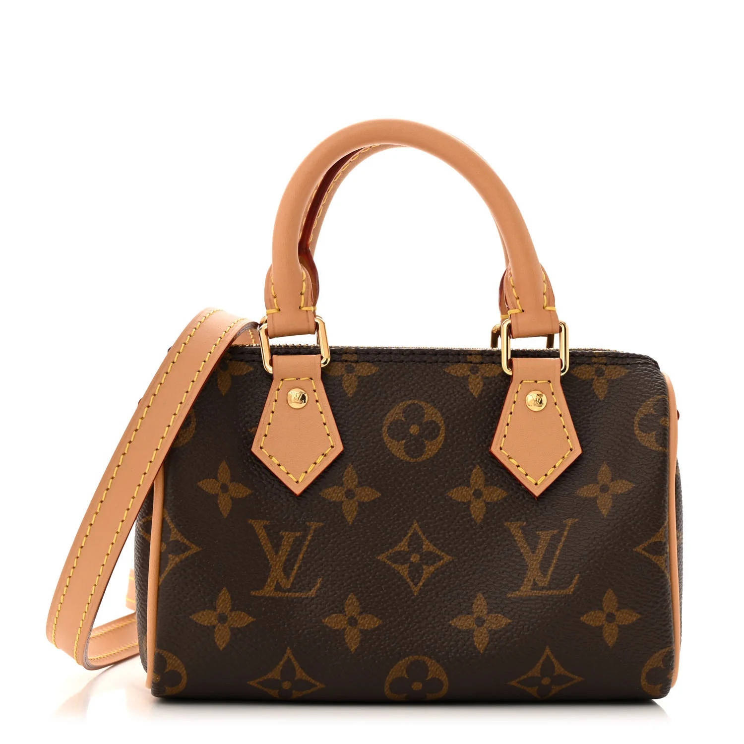 Louis Vuitton Monogram Nano Speedy Bandouliere 1736872 | FASHIONPHILE (US)