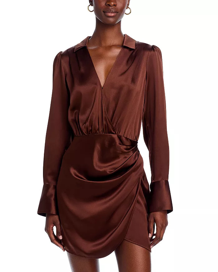 Nyla Silk Dress | Bloomingdale's (US)