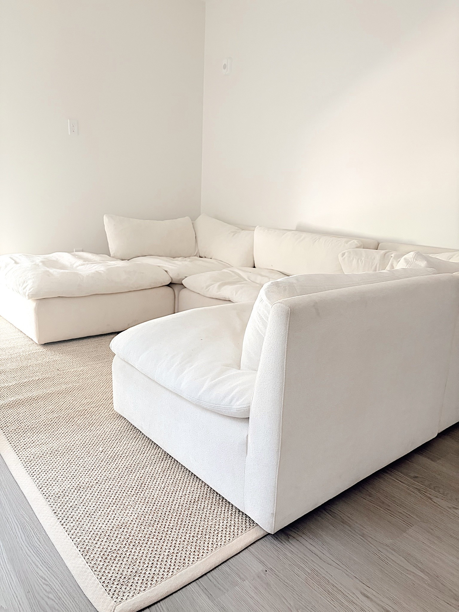 The dreamiest couch! Starting with the basics and building from there☁️☁️☁️

#LTKHome #LTKSaleAlert #LTKSeasonal
