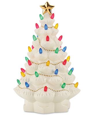 Lenox Treasured Traditions Light-Up Tree & Reviews - Home - Macy's | Macys (US)