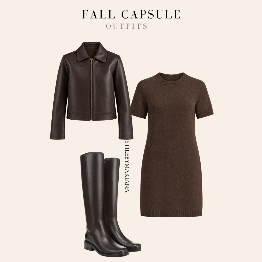 Fall outfit with sweater dress and boots
I’m linking my two favorite boots!
I sized up on the leather jacket to a medium

#LTKootd #LTKgrwm #LTKSeasonal
