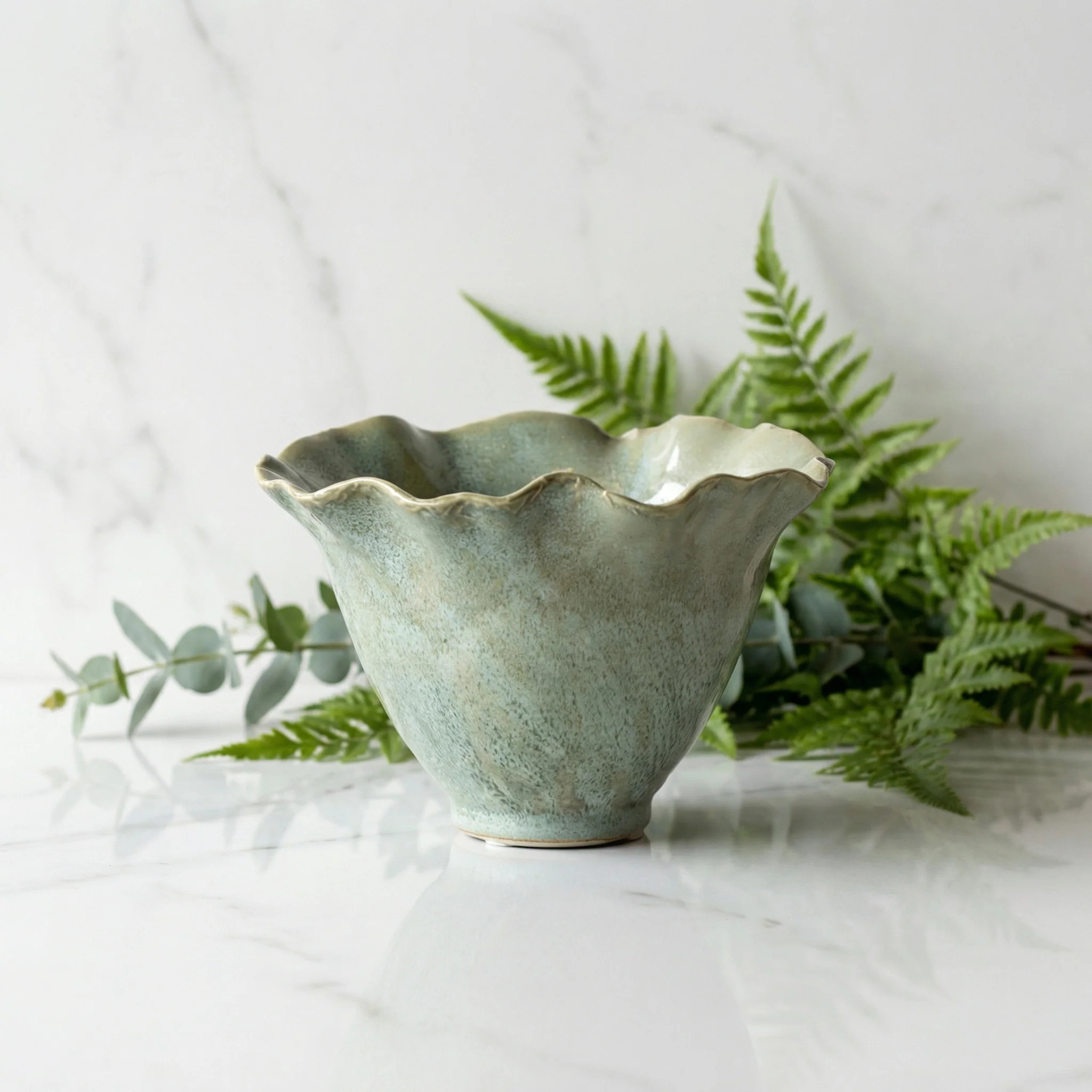 Light Green Deco Planter - 7.5 | River Chic Designs