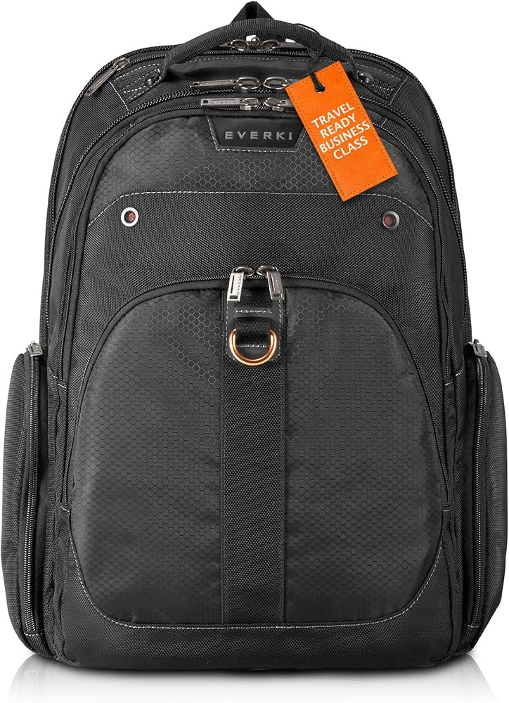 EVERKI Atlas Business Laptop Backpack - Women's or Men's Backpack for Work with 13" - 17.3" Adjus... | Amazon (US)