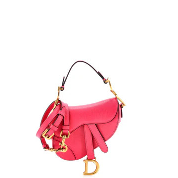 Saddle Handbag with Strap Leather Micro | Rebag