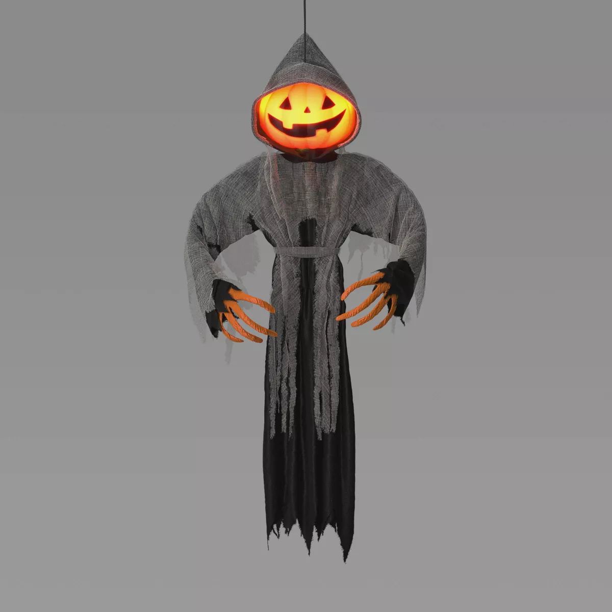 65" Pumpkin Head 'Lewis' Ghoul Halloween Decorative Prop - Hyde & EEK! Boutique™ | Target