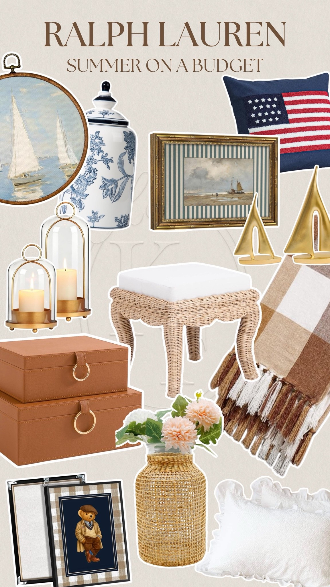 May the Ralph Lauren summer inspo never end! If you’re looking for RL decor on a budget, here’s my faves from Amazon. 




Designer decor, summer home inspo, Ralph Lauren aesthetic, Amazon finds, budget friendly items

#LTKSeasonal #LTKHome