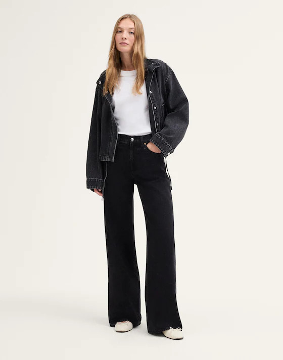 The Ultimate Wide-Leg Jean in Airy Denim | Madewell