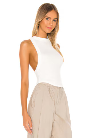The Line by K Ximeno Tank in White from Revolve.com | Revolve Clothing (Global)
