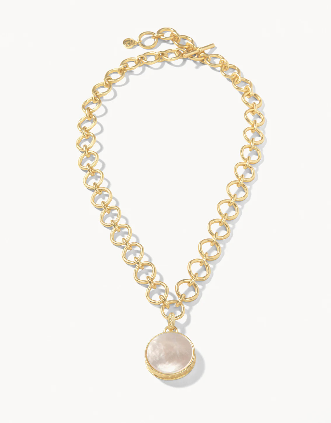 Naia Chunky Necklace 20" Pearlescent | Spartina 449