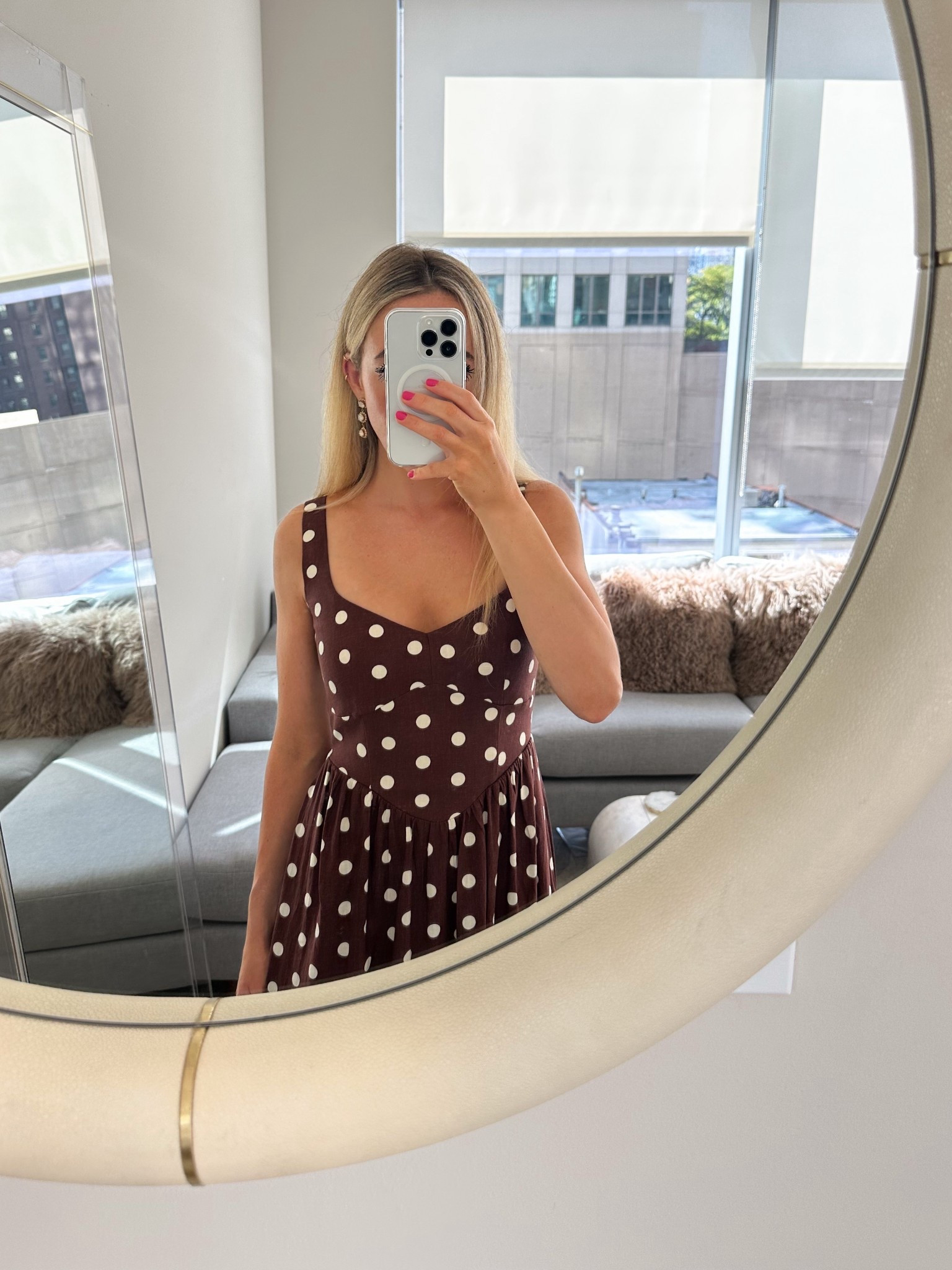 Italy: Daily Outfit 
* brown polka dot trend 

Brown polka dot dress outfit for Europe: The perfect travel look for sightseeing, café hopping, and capturing vacation photos. Tap link to shop!

ootd style fashion, Italy outfit, Almalfi coast, polka dot dress, sundress, vacation outfit, travel outfit, summer style, chic travel style, European summer, Italy vacation outfit, brown sundress, 

#LTKTravel #LTKStyleTip #LTKSeasonal