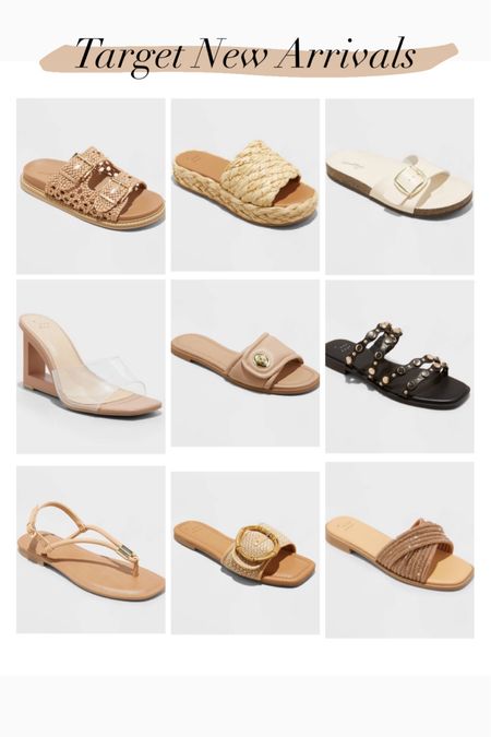Target new arrivals 
Sandals 

#LTKshoecrush