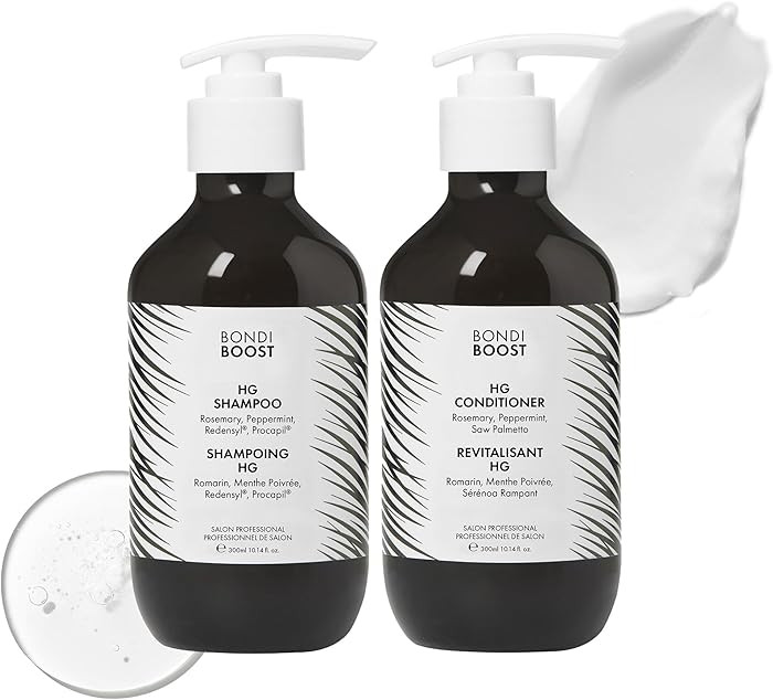 BondiBoost HG Anti-Thinning Shampoo Conditioner Set [10.14 fl oz each], Clinically Tested to Prom... | Amazon (US)