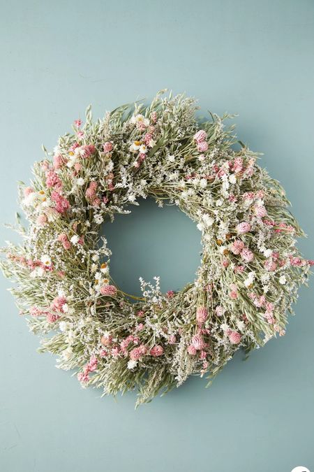 The wreaths I ordered for our front does for spring 