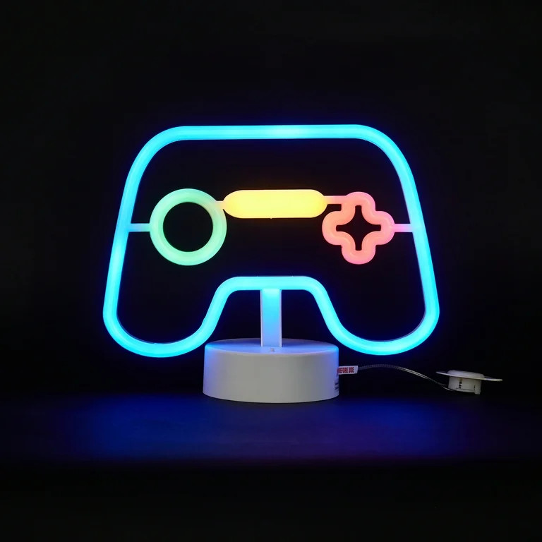 Neon LED Kids Table Lamp, Your Zone, Gaming Controller | Walmart (US)
