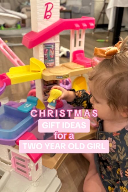 Christmas gift ideas for two year old girl
Barbie Dream House x Little People 
Mrs Potato Head 
Stepping Stones
Toddler Craft Table
Melissa and Doug Stamp Set

#LTKHoliday #LTKkids #LTKGiftGuide