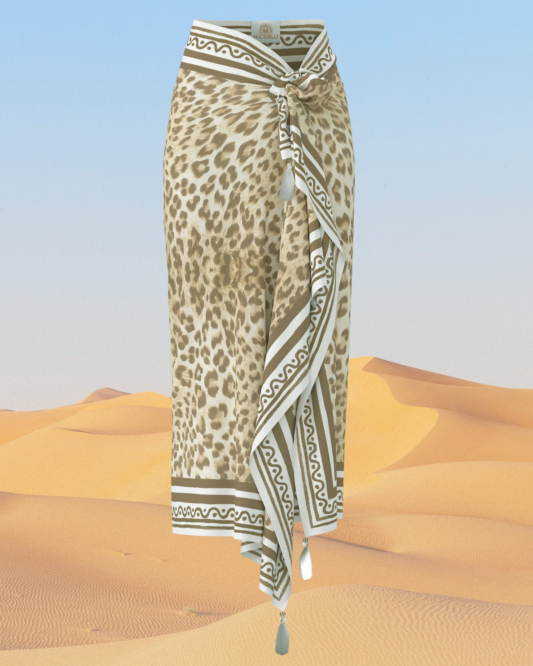Alannah Pareo in Faded Leopard | NICOBLU