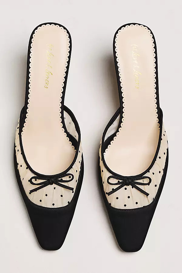 For Love & Lemons Lili Mule Heels | Anthropologie (US)