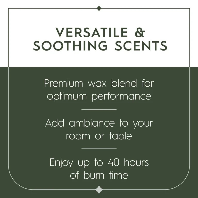 Better Homes & Gardens 1-Wick Artisanal Style Glass Christmas Tree Candle, Fresh Cut Frasier, 8 o... | Walmart (US)